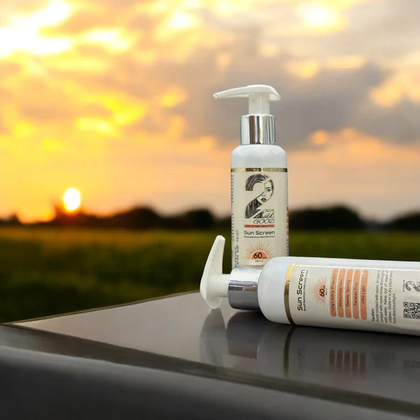 Sun Screen (SPF 60 + UVA & UVB cream)