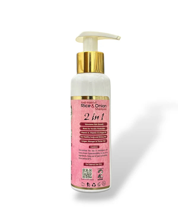 Rice & Onion Shampoo (Anti Hairfall)