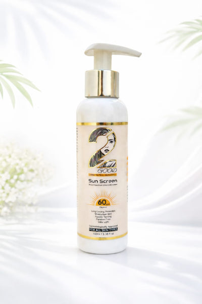 Sun Screen (SPF 60 + UVA & UVB cream)